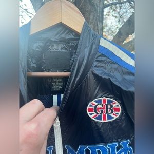 Triumph Lucky Brand windbreaker MC style jacket